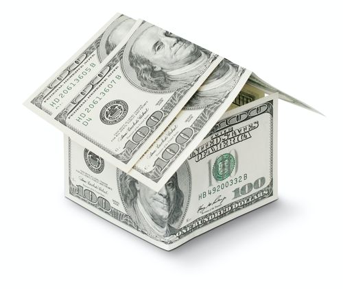 Haus als Symbol für verfügbares Eigenkapital