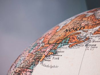 Globus als Symbol für weitere Länder