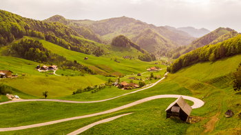 Berglandschaft in der Schweiz